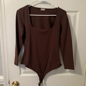 Free People Square Neck Bodysuit
